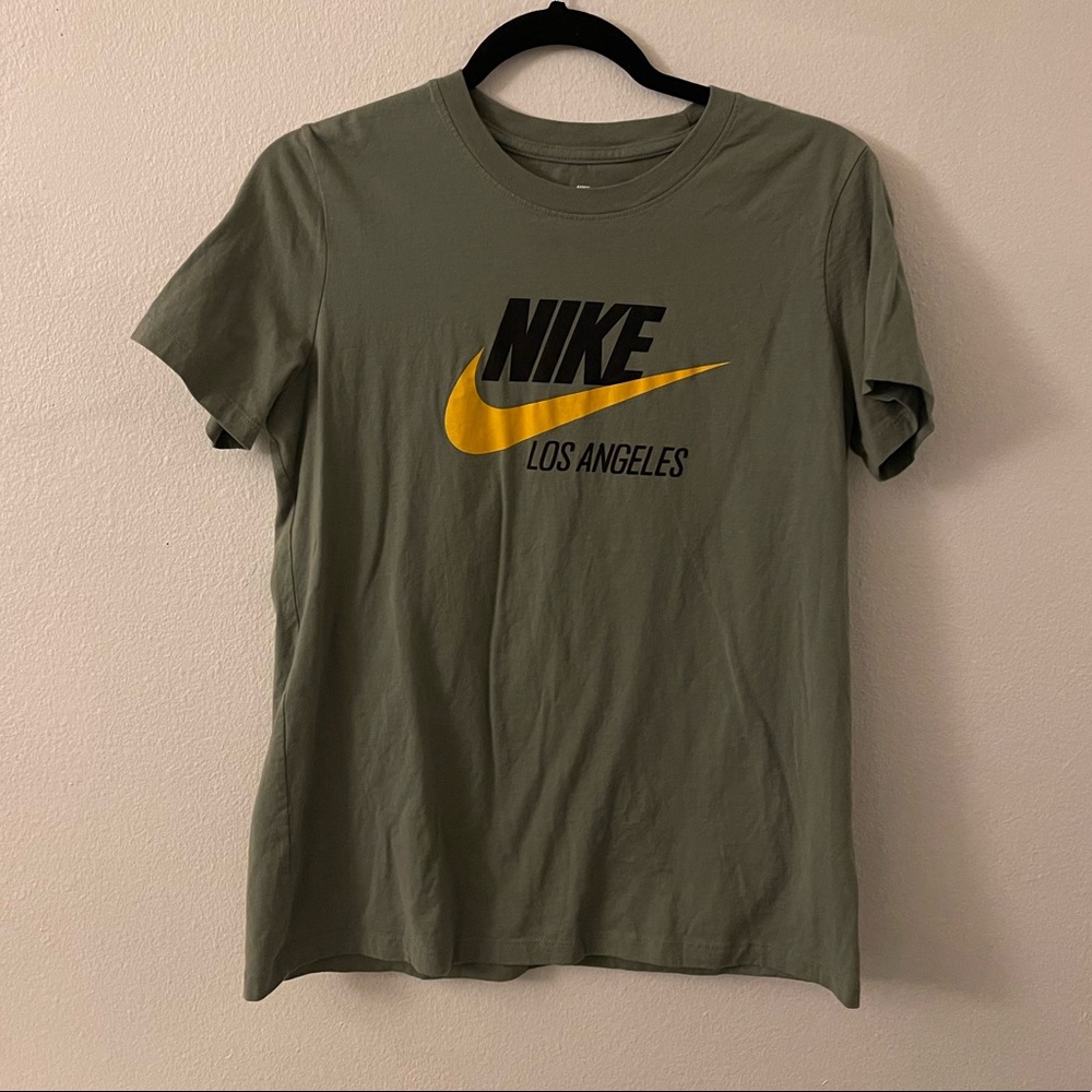 Olive Green Nike LA Tee